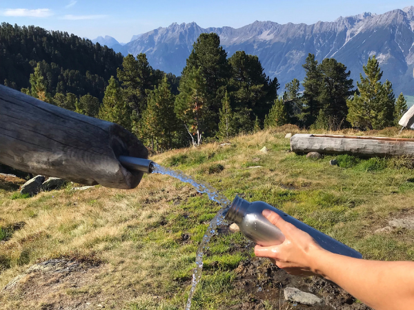 auslaufsichere Trinkflasche