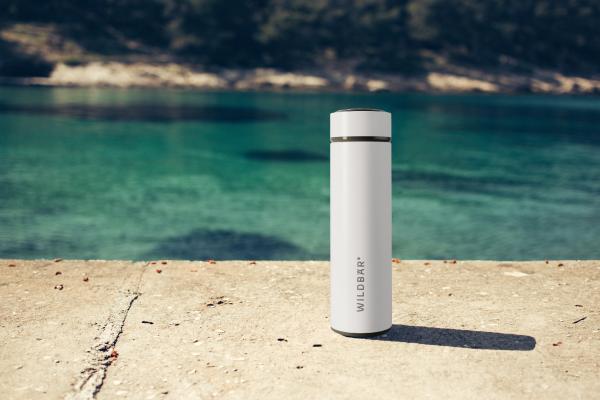 Thermos-Teekanne weiß 450 ml - Edelstahlkanne, auslaufsicher für Büro, Sport, Wandern oder Schule - BPA und plastikfrei – Bild 4