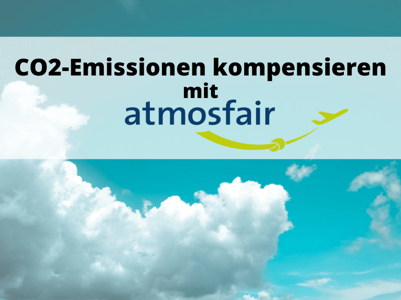 CO2 kompensieren mit Atmosfair