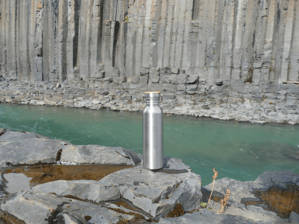 WILDBÄR® Trinkflasche nachhaltige Energiegewinnung Island