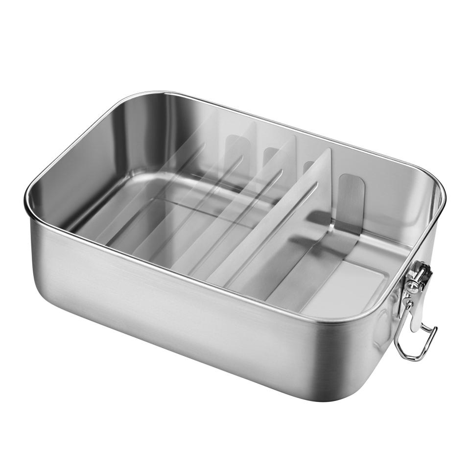 Muzrunq Edelstahl Kühlakkus 4x1 Zoll - Wiederverwendbar Für Lunchbox & Camping