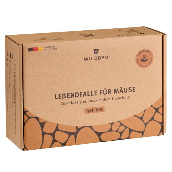 Mausefalle / Lebendfalle (4er Set) – Bild 5