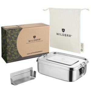 Set: Lunch­box (1400 ml) + Bambus­besteck 3-teilig